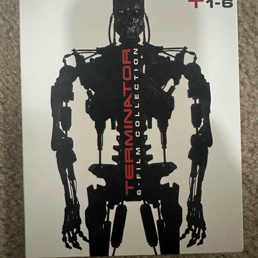 Terminator 6-Film Collection blue ray Set